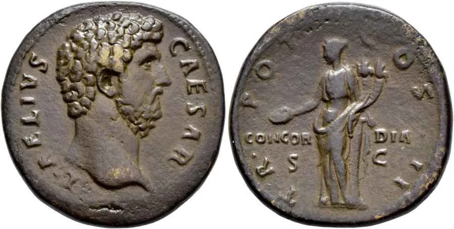 Agesilaos Antik Sikkeler Nümizmatik_Aelius Caesar Sikkeleri (2).webp