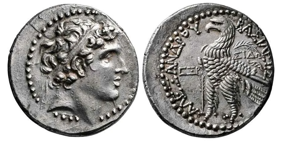 Agesilaos Antik Sikkeler Nümizmatik_Alexander I Balas (2).webp