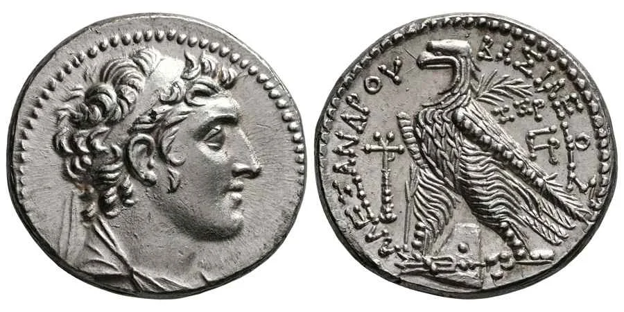 Agesilaos Antik Sikkeler Nümizmatik_Alexander I Balas (5).webp