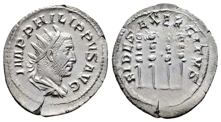 Agesilaos Antik Sikkeler Nümizmatik_Arap Philip_Sikkeleri (3).webp