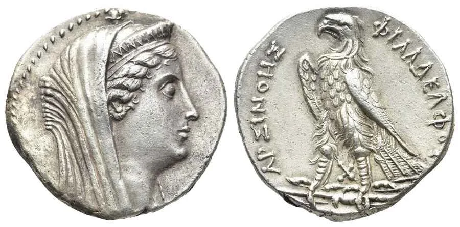 Agesilaos Antik Sikkeler Nümizmatik_Arsinoe II  (12).webp