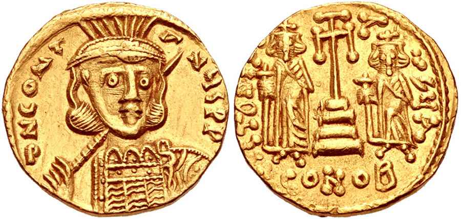 Agesilaos Antik Sikkeler Nümizmatik_Constantine IV Pogonatos (4).jpg