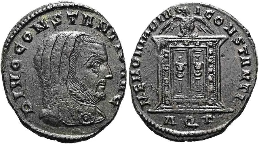 Agesilaos Antik Sikkeler Nümizmatik_Constantius I  (2).webp