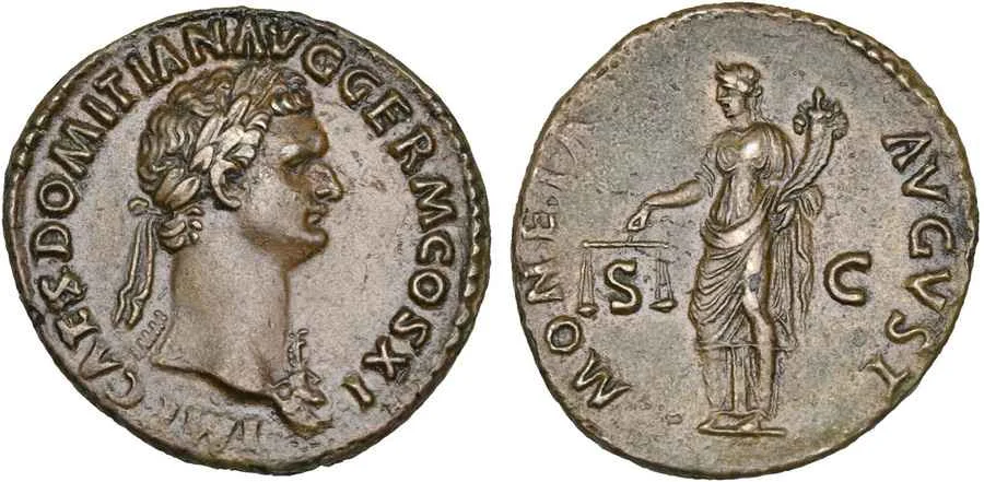 Agesilaos Antik Sikkeler Nümizmatik_Domitianus Sikkeleri (9).webp