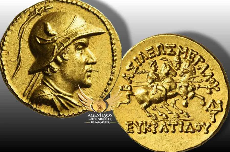 MÖ 240 yılına gelindiğinde, modern Afganistan ve kuzey Hindistan'ı kapsayan bölgeler Seleukos yönetiminden kopmuş ve kendi krallık soylarının yönetimi altında bağımsız hale gelmişti; bu krallıklar, şaşırtıcı güç ve gerçekçiliğe sahip bir dizi antik sikke portresinde sergilenmiştir.