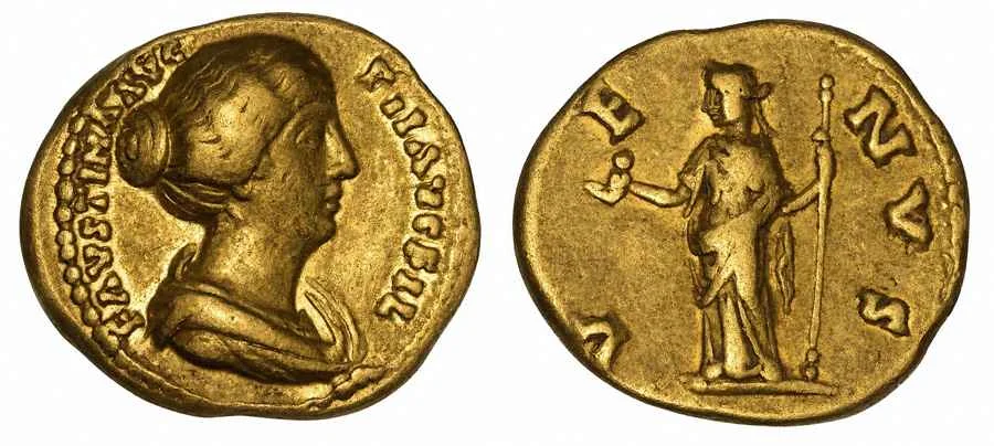 Agesilaos Antik Sikkeler Nümizmatik_Faustina II  (10).webp