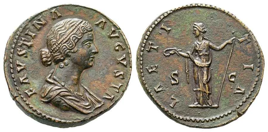 Agesilaos Antik Sikkeler Nümizmatik_Faustina II  (13).webp