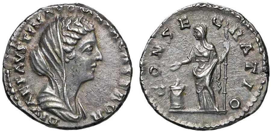 Agesilaos Antik Sikkeler Nümizmatik_Faustina II  (24).webp