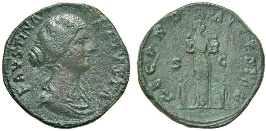 Agesilaos Antik Sikkeler Nümizmatik_Faustina II  (27).webp