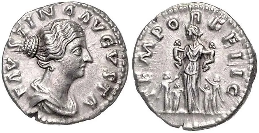 Agesilaos Antik Sikkeler Nümizmatik_Faustina II  (30).webp