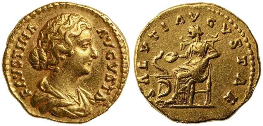 Agesilaos Antik Sikkeler Nümizmatik_Faustina II  (4).webp