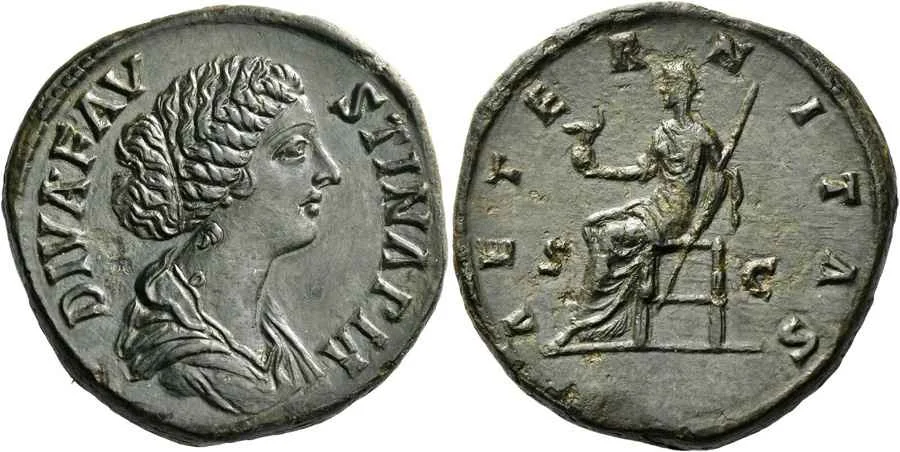 Agesilaos Antik Sikkeler Nümizmatik_Faustina II  (5).webp