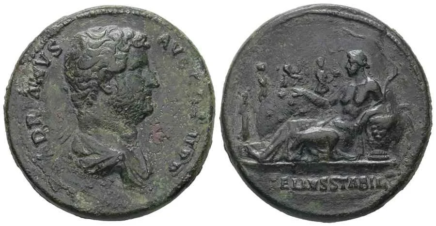 Agesilaos Antik Sikkeler Nümizmatik_Hadrianus Sikkeleri (6).webp
