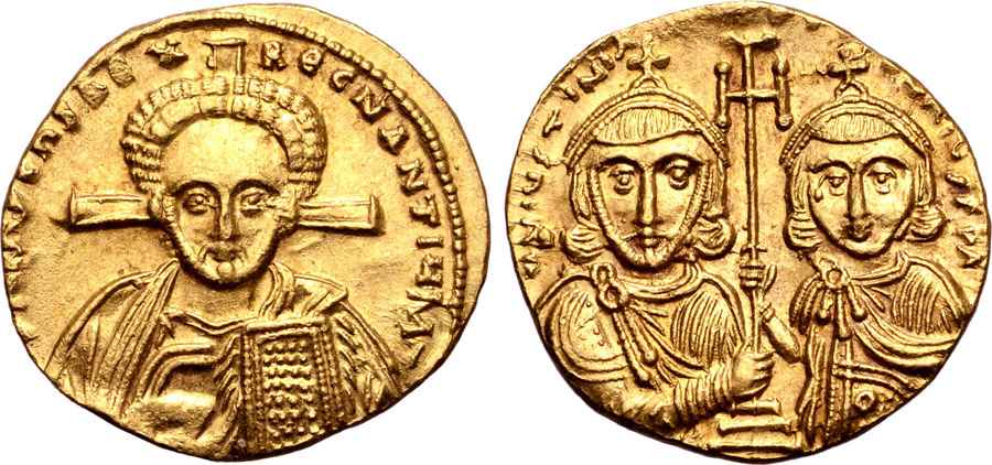Agesilaos Antik Sikkeler Nümizmatik_Justinianos_ II  (13).jpg