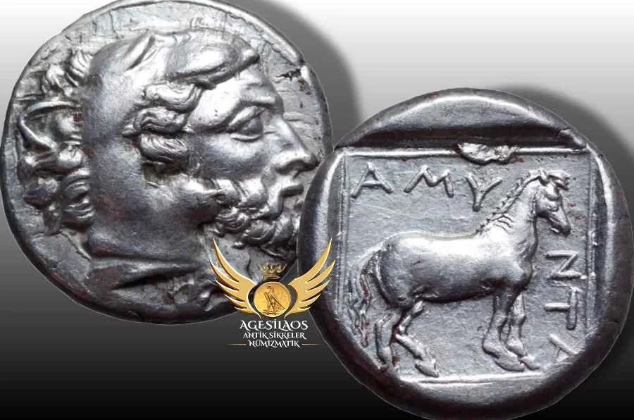 Historically considered to be the founder of the unified Macedonian state, Amyntas III inherited a weak and precarious state from his predecessor. In the previous six years, the murder of Archelaos I had led to a period of confusion and infighting, as he had been succeeded by Crateuas, his murderer, who reigned for four days.