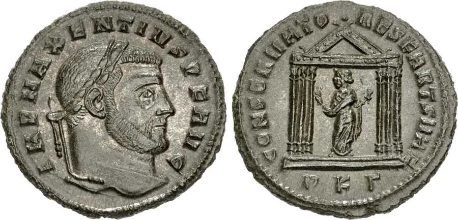 Agesilaos Antik Sikkeler Nümizmatik_Maxentius Sikkeleri (6).webp