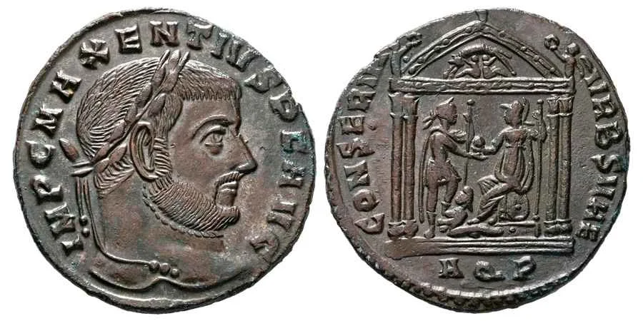 Agesilaos Antik Sikkeler Nümizmatik_Maxentius Sikkeleri (8).webp
