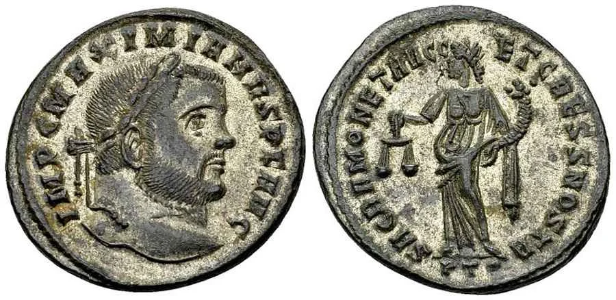 Agesilaos Antik Sikkeler Nümizmatik_Maximianus Sikkeleri (3).webp