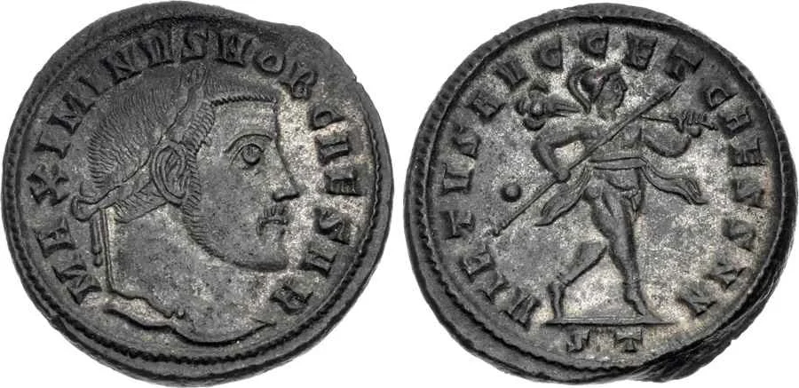 Agesilaos Antik Sikkeler Nümizmatik_Maximinus II Sikkeleri (1).webp