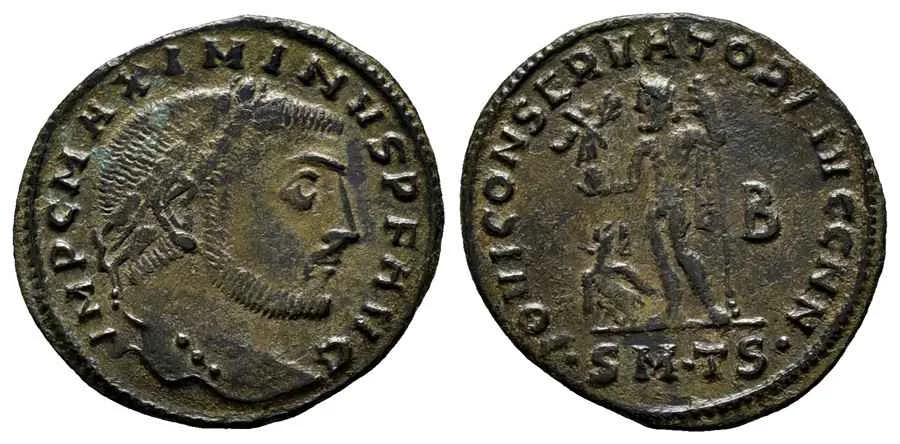 Agesilaos Antik Sikkeler Nümizmatik_Maximinus II Sikkeleri (10).webp