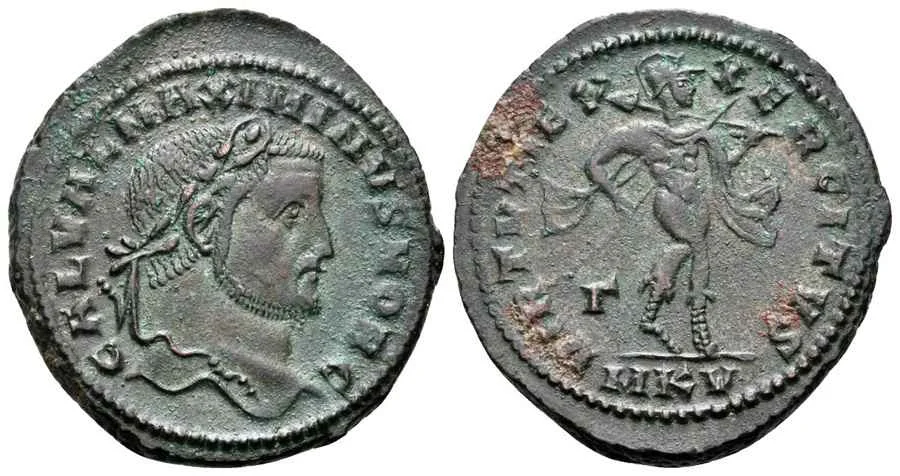 Agesilaos Antik Sikkeler Nümizmatik_Maximinus II Sikkeleri (3).webp