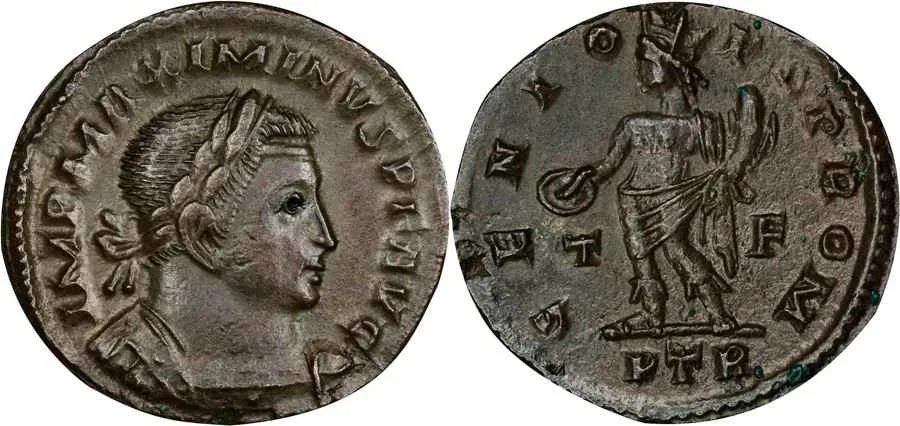 Agesilaos Antik Sikkeler Nümizmatik_Maximinus II Sikkeleri (5).webp