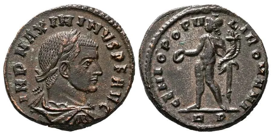 Agesilaos Antik Sikkeler Nümizmatik_Maximinus II Sikkeleri (9).webp