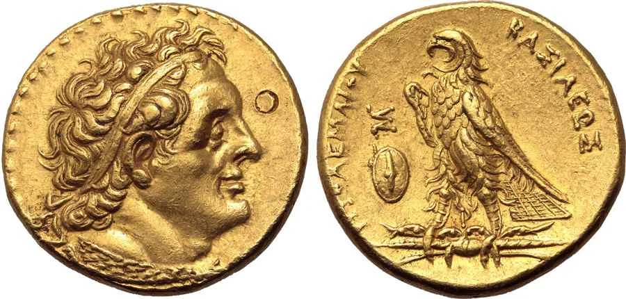 Agesilaos Antik Sikkeler Nümizmatik_Ptolemy II  (1).webp