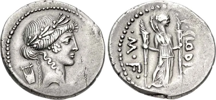 Agesilaos Antik Sikkeler Nümizmatik_Roma Cumhuriyeti Publius Clodius Turrinus Sikkeleri (1).webp