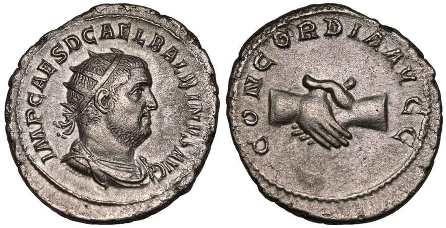 Agesilaos Antik Sikkeler Nümizmatik_Roma İmparatorluğu Balbinus Sikkeleri (10).webp