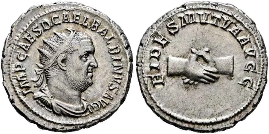 Agesilaos Antik Sikkeler Nümizmatik_Roma İmparatorluğu Balbinus Sikkeleri (13).webp