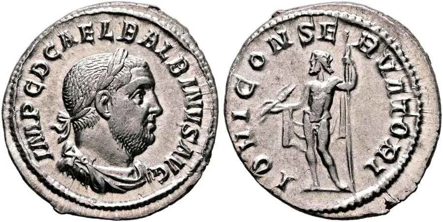 Agesilaos Antik Sikkeler Nümizmatik_Roma İmparatorluğu Balbinus Sikkeleri (5).webp