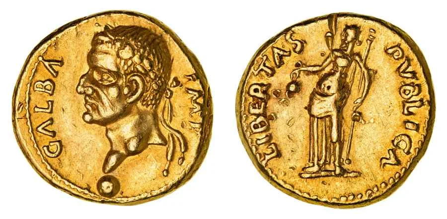 Agesilaos Antik Sikkeler Nümizmatik_Roma İmparatorluğu Galba Sikkeleri (15).webp