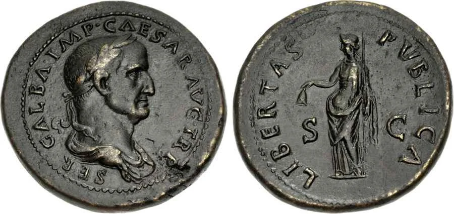 Agesilaos Antik Sikkeler Nümizmatik_Roma İmparatorluğu Galba Sikkeleri (19).webp