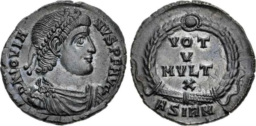 Agesilaos Antik Sikkeler Nümizmatik_Roma İmparatorluğu Jovianus Sikkeleri (3).webp