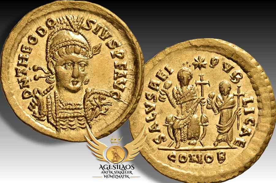 Agesilaos Antik Sikkeler Nümizmatik_Theodosius II.jpg