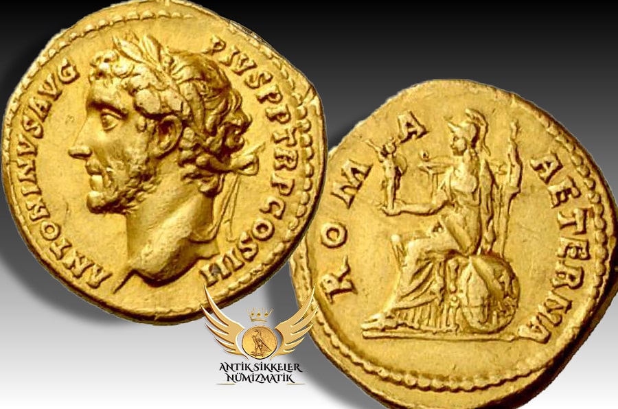 ANTİK SİKKELER NÜMİZMATİK_Antoninus Pius Sonsuz Roma.jpg