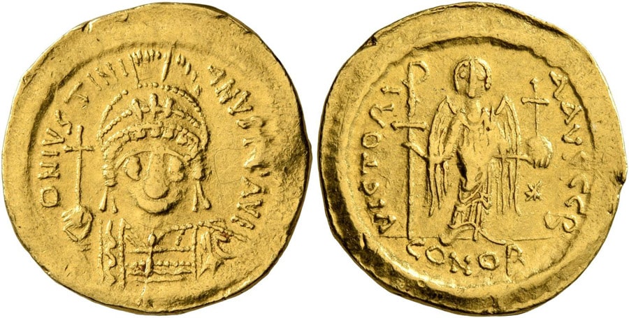 ANTİK SİKKELER NÜMİZMATİK_Justinian I  (1).jpg