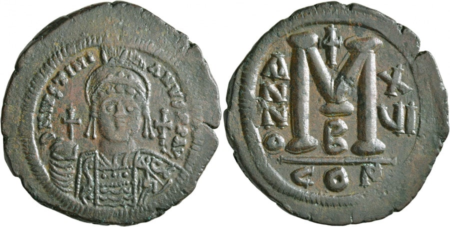 ANTİK SİKKELER NÜMİZMATİK_Justinian I  (19).jpg