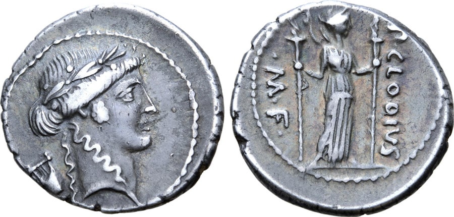 ANTİK SİKKELER NÜMİZMATİK_Publius Clodius Turrinus  (14).jpg