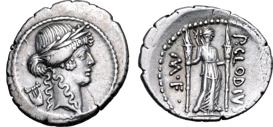 ANTİK SİKKELER NÜMİZMATİK_Publius Clodius Turrinus  (16).jpg