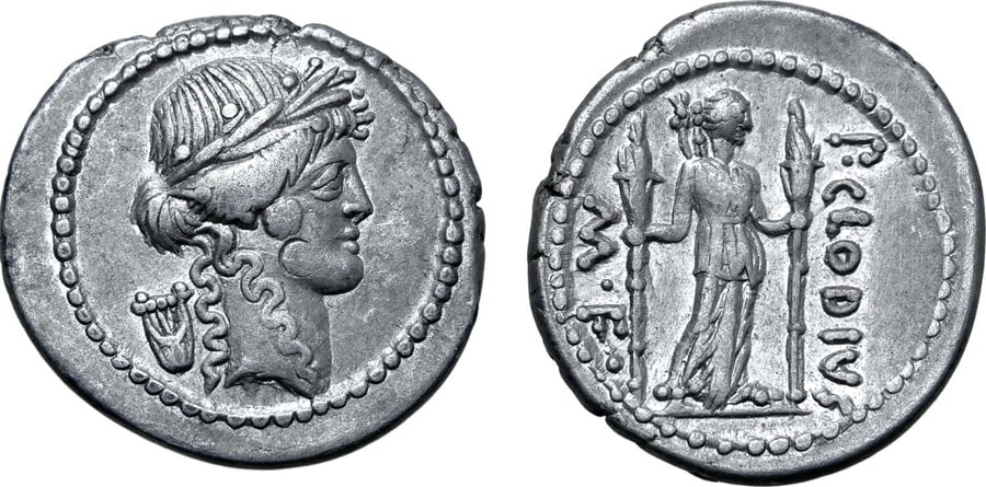 ANTİK SİKKELER NÜMİZMATİK_Publius Clodius Turrinus  (19).jpg