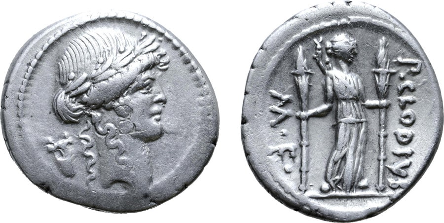 ANTİK SİKKELER NÜMİZMATİK_Publius Clodius Turrinus  (9).jpg