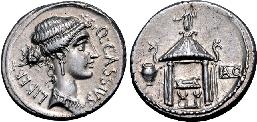 ANTİK SİKKELER NÜMİZMATİK_Quintus Cassius Longinus (14).jpg
