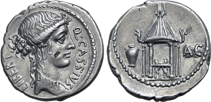 ANTİK SİKKELER NÜMİZMATİK_Quintus Cassius Longinus (19).jpg