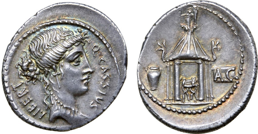 ANTİK SİKKELER NÜMİZMATİK_Quintus Cassius Longinus (7).jpg