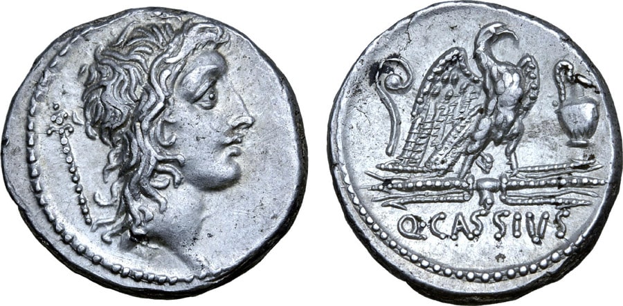 ANTİK SİKKELER NÜMİZMATİK_Quintus Cassius Longinus (8).jpg