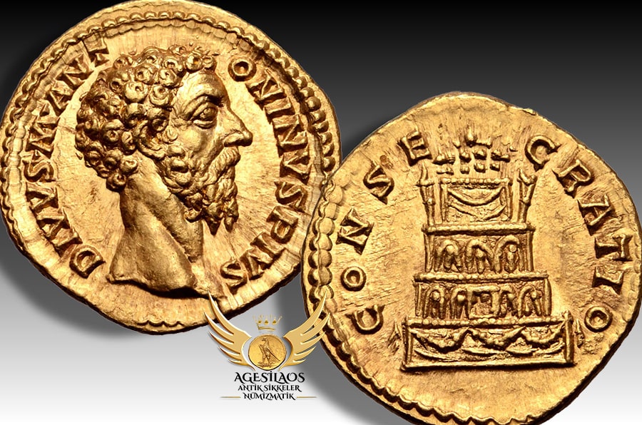 ANTİK SİKKELER NÜMİZMATİK_Roman Imperial Divus Marcus Aurelius .jpg