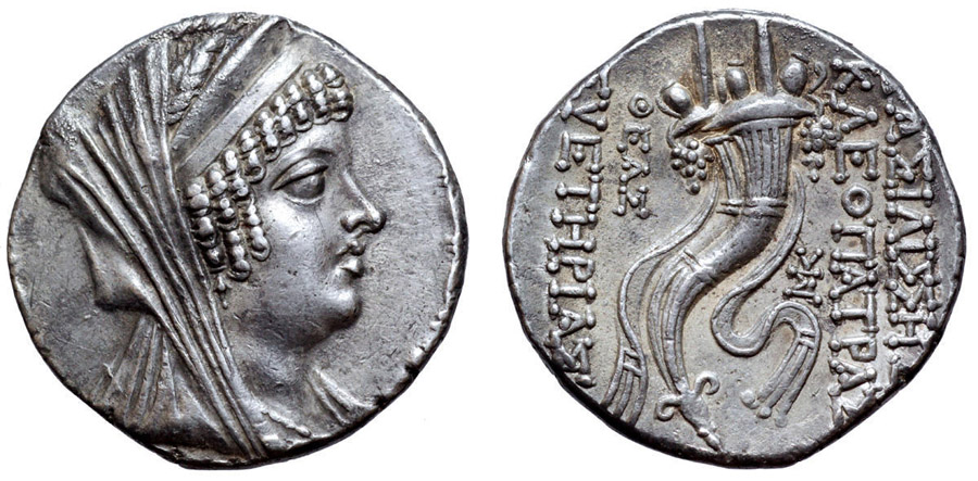ANTİK SİKKELER NÜMİZMATİK_Seleukos Krallığı Cleopatra Thea Sikkeleri3 (5).jpg