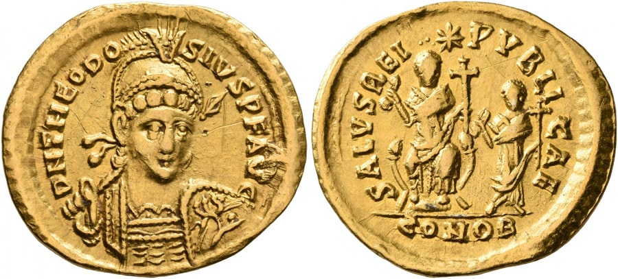 ANTİK SİKKELER NÜMİZMATİK_Theodosius II  (10).jpg